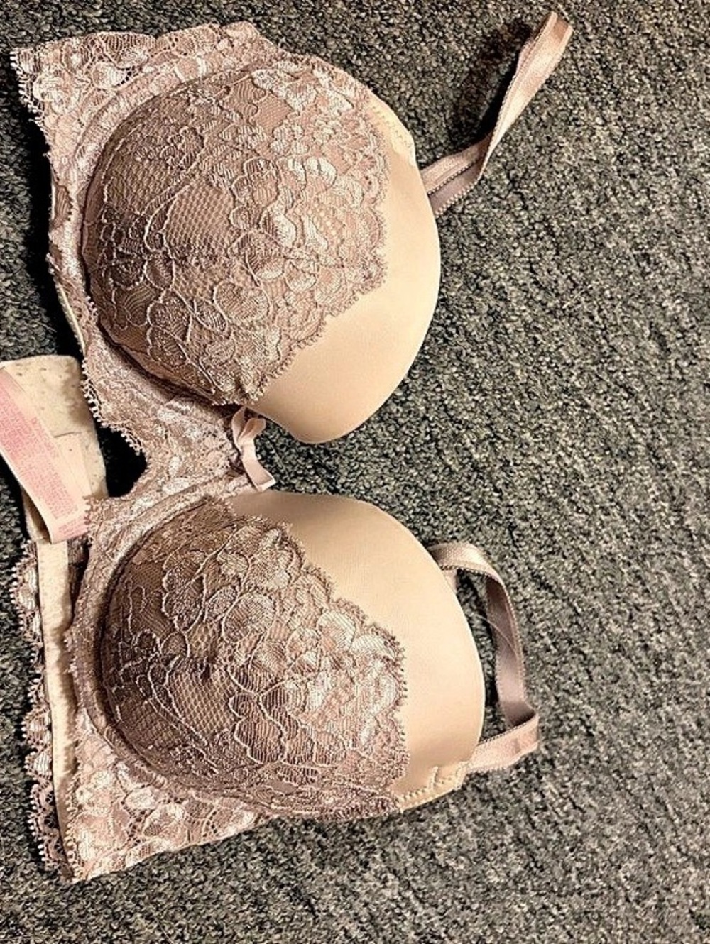 Victoria's Secret Dream Angels Lined Demi Bra Pink